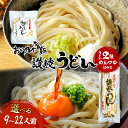 【ふるさと納税】おか乃や製麺 讃岐うどん 2種・ めんつゆ 詰合せ 選べる内容量 9人前・13人前・22人前