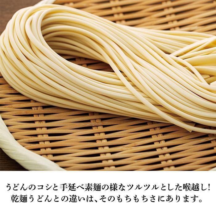 【ふるさと納税】【ギフト用】半生うどん6個入り　4人家族向け（贈答用・熨斗つき） 2