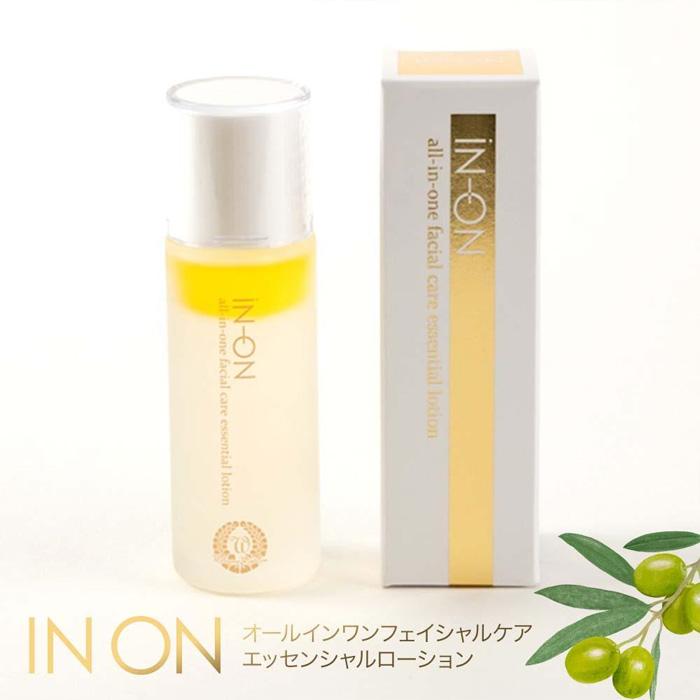 金両緑油 IN ON オールインワン フェイシャルケア エッセンシャルローション | 30ml エキストラ バージン オリーブオイル 小豆島 化粧品 美容 ケア 香川県 小豆島町