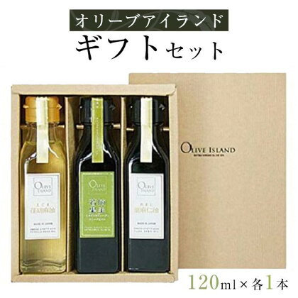 若摘果実EXVオリーブオイル・えごま油・あまに油120ml3本入り　ギフトセット