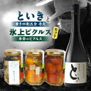 【ふるさと納税】といき 磨き四割五分壱火と氷上ピクルス 季節のピクルスセット 日本酒 お酒 冷酒 熱燗 壱火 山田錦 アルコール 16度 ピクルス 漬物 つけも...
