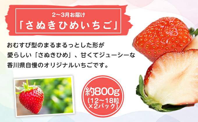 【ふるさと納税】特産 フルーツ 定期便 （年3回） 果物類 柑橘類 みかん いちご 苺 イチゴ ぶどう マスカット 　お届け：年3回 寄附入金の翌対象月よりお届け開始 f373877-ayagawa-10000118 香川県綾川町 サンプル画像3