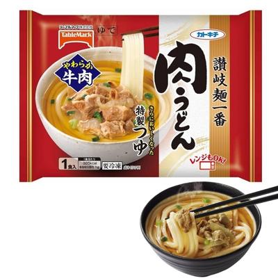 23位! 口コミ数「0件」評価「0」讃岐麺一番肉うどん（338g）1食入×12袋×2箱　【 麺類 冷凍うどん ランチ 簡単 調理 テレワーク 在宅 お昼ご飯 コシ 弾力 もちも･･･ 