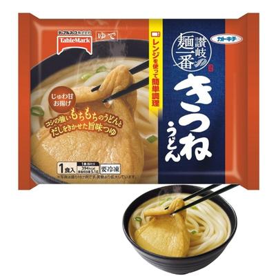 8位! 口コミ数「0件」評価「0」讃岐麺一番きつねうどん（283g）1食入×12袋×2箱　【 麺類 冷凍うどん ランチ 簡単 調理 テレワーク 在宅 お昼ご飯 コシ もちもち･･･ 