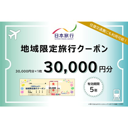 日本旅行 地域限定旅行クーポン (30,000円分) 旅行 宿泊 ホテル 旅館 トラベル クーポン チケット 観光 レジャー 四国 F5J-407