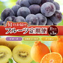 【ふるさと納税】【フルーツ定期便 3回】 《ピオーネからスタート》 Bセット ピオーネ 約1.2kg さぬきゴールド 約2.7kg デコポン 約5kg ぶどう ...