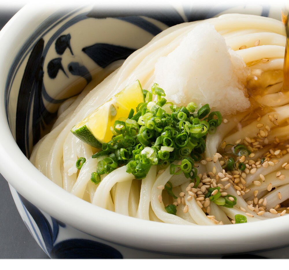 【ふるさと納税】純生讃岐うどん（10人前、つゆ付）2セット〔提供：株式会社ことひら街道〕 しあわせ製麺 本場さぬきうどん つるつる こし