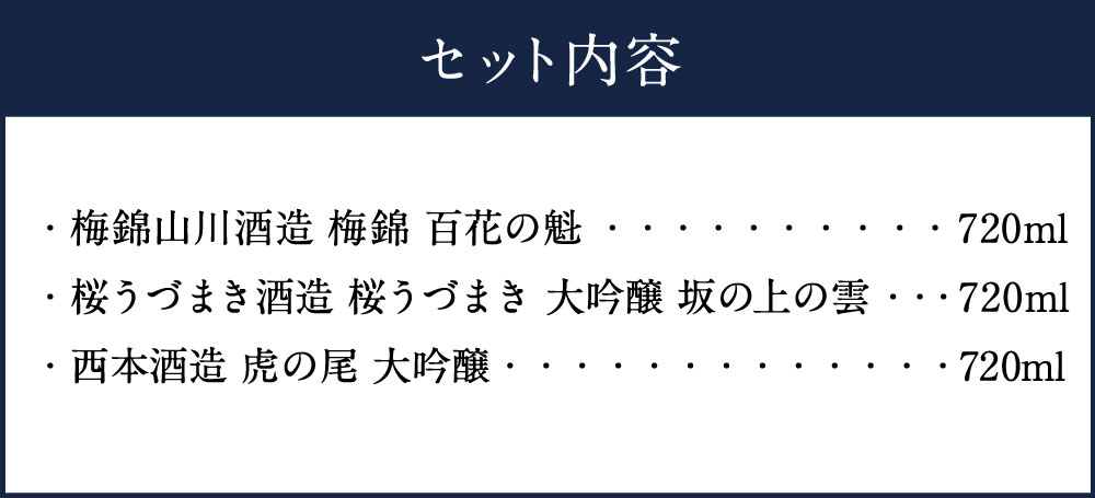 【ふるさと納税】極上大吟醸酒 Eセット 720...の紹介画像3