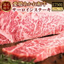 【ふるさと納税】愛媛あかね和牛 サーロインステーキ 計約750g 約250g 3枚 あかね和牛 ブランド牛 黒毛和牛 和牛 牛肉 肉 お肉 国産牛 国産牛肉 サーロイン ステーキ肉 赤身 上質 冷蔵 お取り…