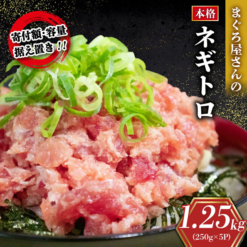 13位! 口コミ数「0件」評価「0」 まぐろ 鮪 ねぎとろ 計1.25kg ( 250g × 5パック ) | まぐろたたき キハダマグロ バチマグロ 小分け 個包装 魚 さか･･･ 