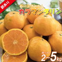 【ふるさと納税】 訳あり カラマンダリン 春みかん 2S-3L 約2kgまたは約5kg ( 訳あり みかん 訳あり柑橘 訳あり商品 カラマンダリン みかん 柑橘...