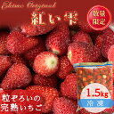 19位! 口コミ数「0件」評価「0」 愛媛県オリジナル品種 紅い雫の冷凍イチゴ 1.5kg いちご 苺 ジャム ヨーグルト アイスクリーム スムージー 朝食 愛媛県 松山市