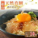 【ふるさと納税】 天然真鯛 漬け丼 セット 50g×10袋 宇和島風 鯛めし お茶漬け 海鮮丼 手軽 簡単調理 健康 魚介 冷凍 小分け 保存食 高タンパク 高...