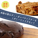 【ふるさと納税】 米粉の恵みヴィーガンパウンドケーキとガトーショコラセット