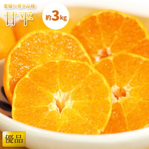 【ふるさと納税】 【1月中旬から発送】 甘平 かんぺい 家庭用(優品) 約3kg L~4L 8~15玉 柑橘 みかん ミカン 果物 フルーツ 希少品種 高級柑橘 紅まどんな せとか 贈答用 ギフト 家庭用 国産 産地直送 新鮮 人気 おすすめ グルメ お取り寄せ 特産品 季節限定 愛媛県 松山市