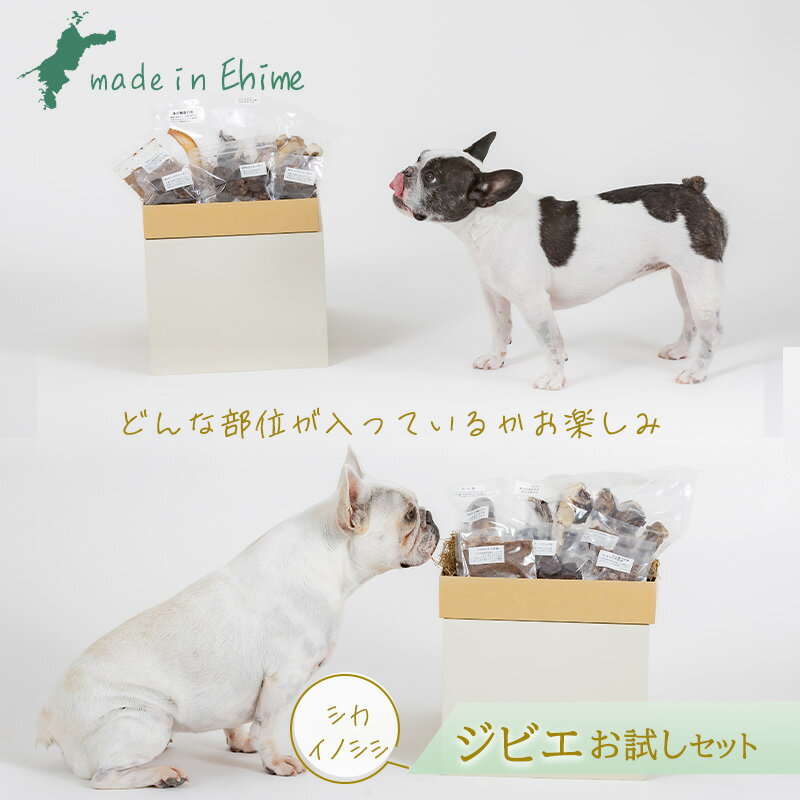 【ふるさと納税】 ロヴァリのジビエおやつ いろいろお試しセット ❘ 愛犬 ジビエ おやつ ご褒美 イノシシ シカ 猪 鹿 愛犬 保存料不使用 小型犬 中型犬 大型犬 愛媛 松山