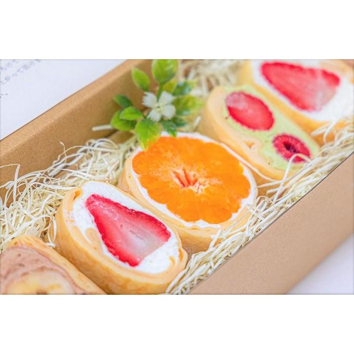 37位! 口コミ数「0件」評価「0」Sweet little（フルーツクリームクレープBOX）7個入