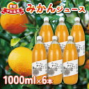 25位! 口コミ数「0件」評価「0」みかん ジュース 1,000ml×6本 清家 100％ ストレート 温州みかん みかんジュース 果汁 飲料 果物 フルーツ ギフト プレゼン･･･ 