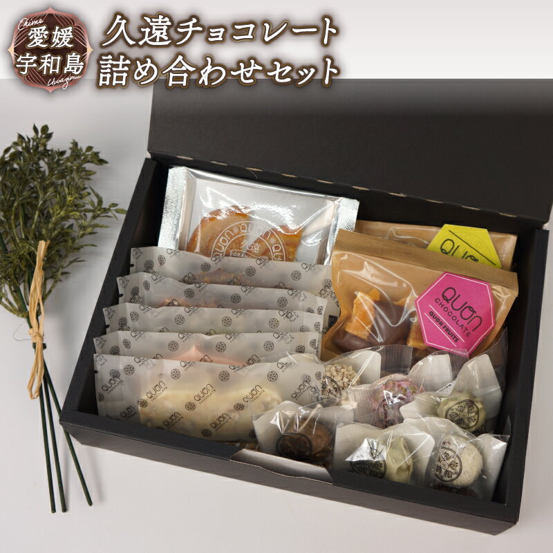 チョコ 久遠チョコレート 詰合せ セット テリーヌ ロッシェ フルーツミニ オランジェ おまかせ チョコレート フルーツ 焼き菓子 洋菓子 菓子 スイーツ お菓子 甘い ショコラ 果物 ギフト プレゼント 愛媛 宇和島