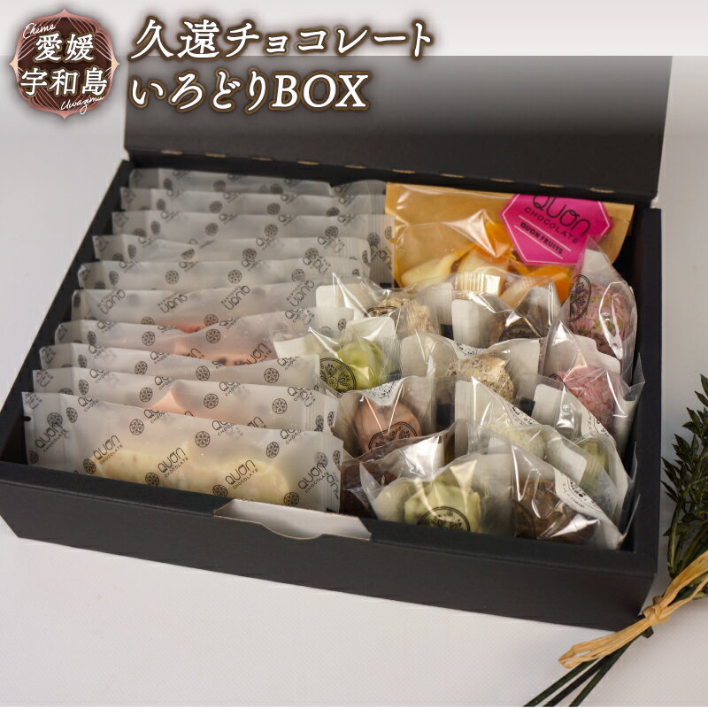 チョコ セット おすすめ 久遠チョコレート いろどりBOX テリーヌ ロッシェ おまかせ チョコ チョコレート フルーツ 焼き菓子 洋菓子 菓子 お菓子 スイーツ 甘い ギフト プレゼント 詰合せ 愛媛 宇和島