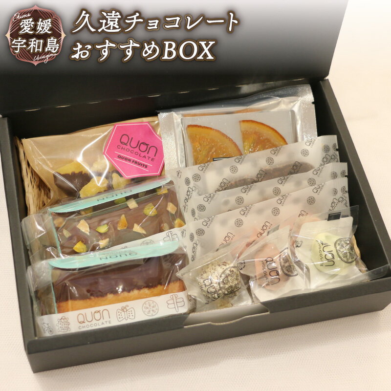 【ふるさと納税】 久遠チョコレート 母の日 おすすめBOX テリーヌ ロッシェ フルーツミニ オランジェ クオンシェ おまかせ チョコ チョコレート フルーツ フィナンシェ 焼き菓子 洋菓子 菓子 ギフト プレゼント 愛媛 宇和島 J012-167004