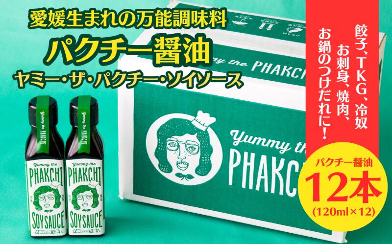 【ふるさと納税】 パクチー醤油 オリジナル 12本 セット 旭合名会社 パクチー 醤油 コリアンダー ごま...