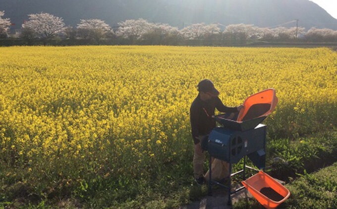 【ふるさと納税】 生搾り えごま油 65g ×2本 予約受付 御槇米生産協議会 自家製 ごま油 えごま 100％ ピュアオイル 油 調味料 調理油 加工品 数量限定 国産 愛媛 宇和島 J012-018004