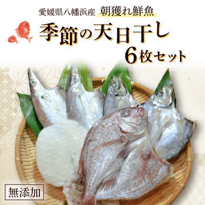 【ふるさと納税】無添加・天日干し ピチピチ朝獲れ鮮魚の天日干し 6枚【C26-7】【配送不可地域:離島】【1044327】