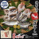 【ふるさと納税】海幸丸の旬鮮一夜干しセット(8枚入)【E15-7】【配送不可地域:離島】【1505185】
