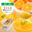 【ふるさと納税】愛媛限定栽培品種 まどんな寒天ゼリーセット8本 ミヤモトオレンジガーデン【C25-25】_ ゼリー 寒天 デザート スイーツ セット まどんな ...