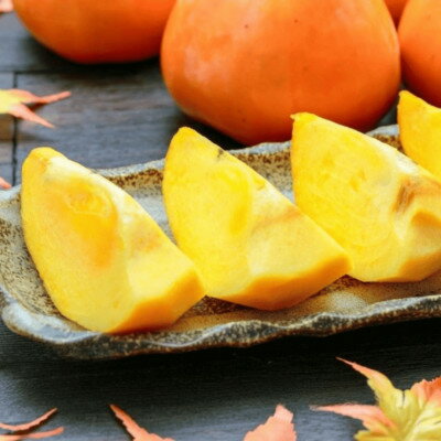 【ふるさと納税】《八幡浜特産 国内最大級の 柿》 富士柿 10kg (5kg×2箱)種無し【H20-37】【1594879】