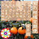 【ふるさと納税】【発送月固定定期便】愛咲果樹園「旬の柑橘定期便」(11月〜6月)【H71-34】全8回【4069715】