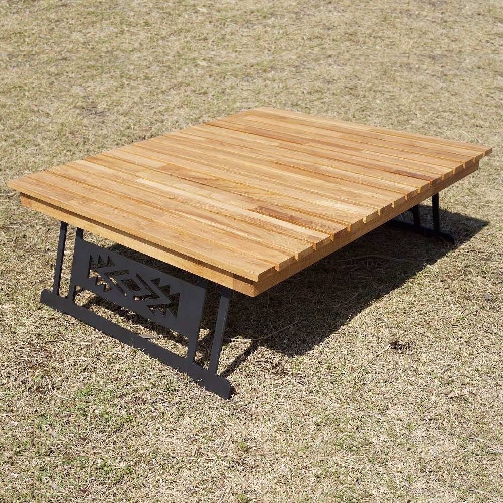 【ふるさと納税】CAMPOOPARTS オーク スタンダード 焚き火 ソロテーブル Oak standard solo table 【キャンプ用品】【アウトドア用品】