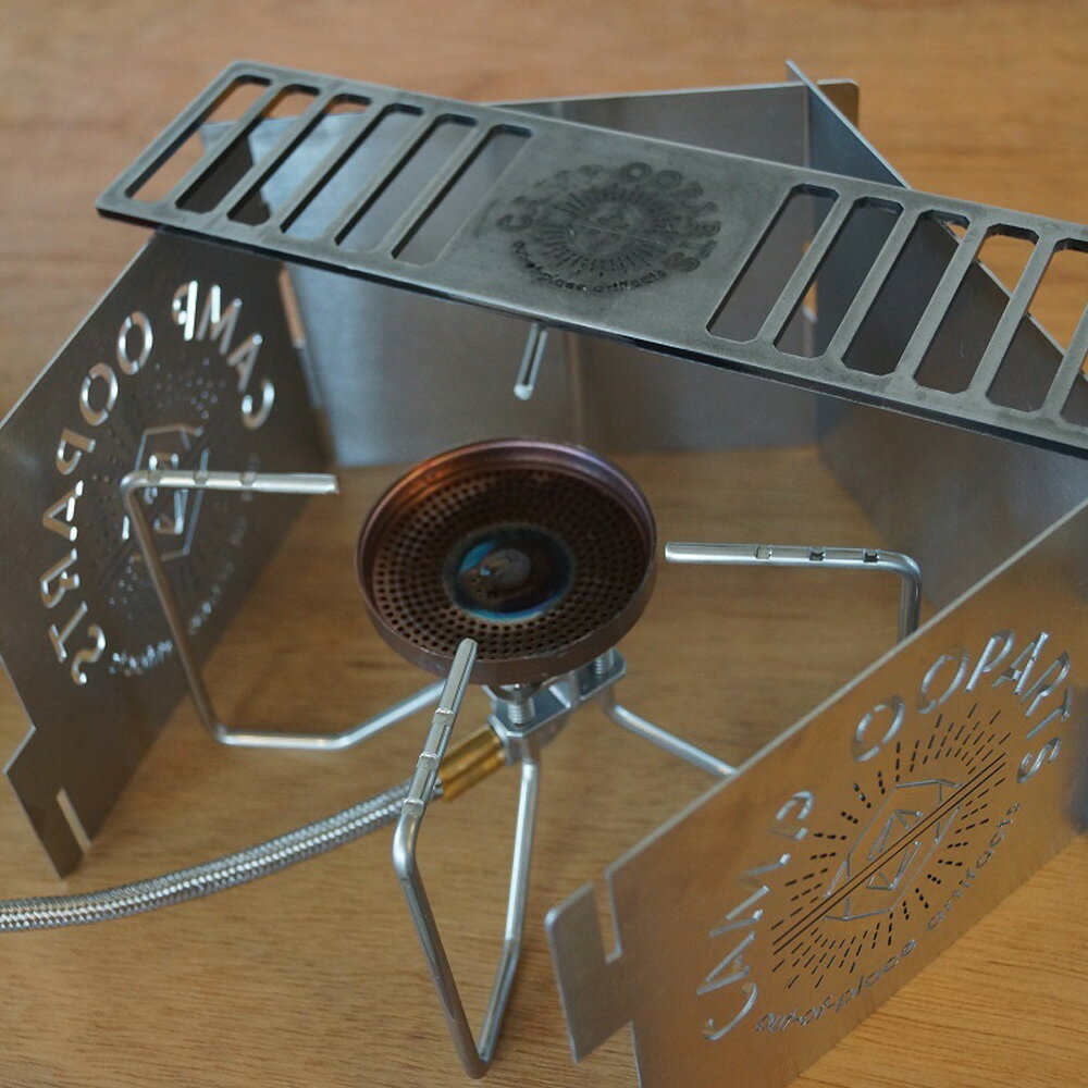 【ふるさと納税】CAMPOOPARTS ペンタゴンMINIファイヤープレート&ステンレス焚き火ガイド(ロゴ2枚+無地3枚)+HOTプレートA型MINIのセット 【キャンプ用品】通販格安セール情報 楽天 通販