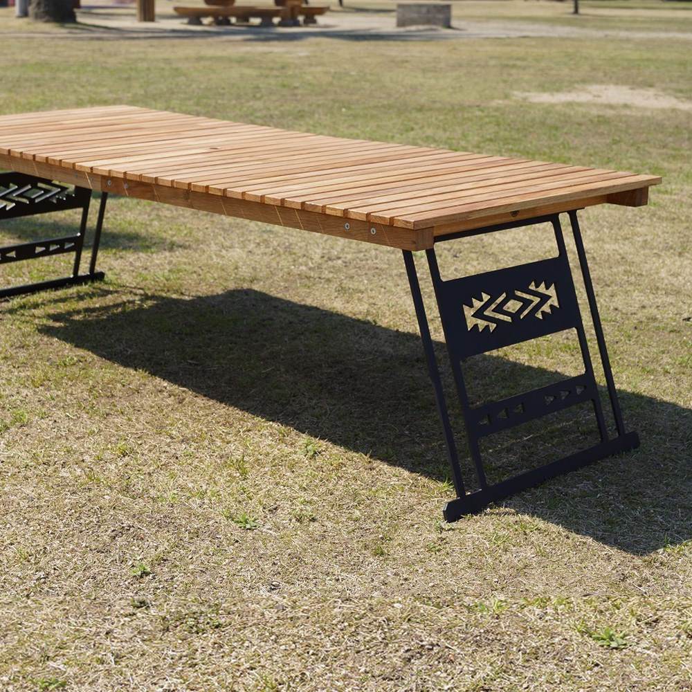 【ふるさと納税】CAMPOOPARTS オーク スタンダード 折り畳み テーブル　Oak standard folding table 【キャンプ用品】