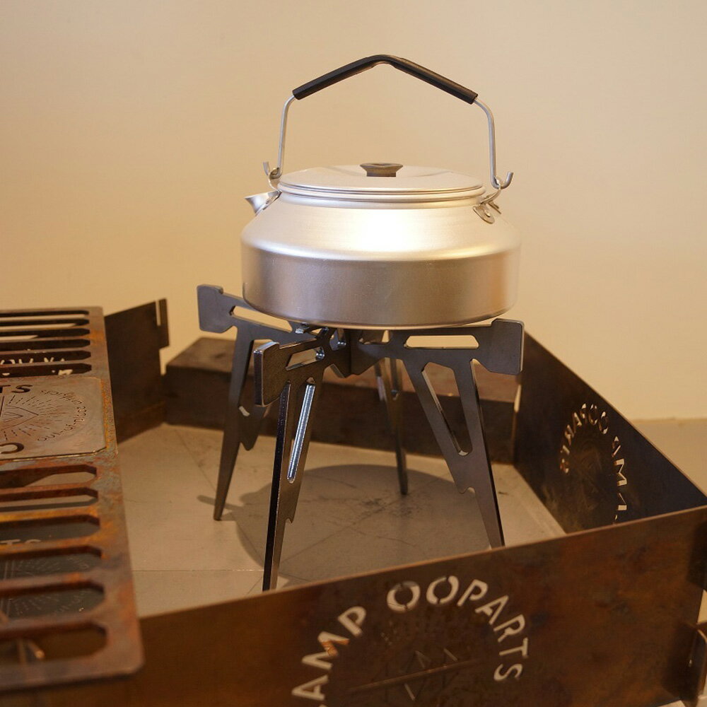 【ふるさと納税】CAMPOOPARTS ファイヤースタンド 「火星人」 martian 直火五徳 【キャンプ用品】通販格安セール情報 楽天 通販