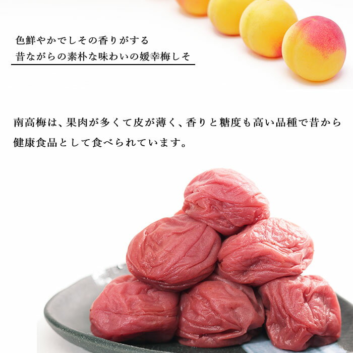 【ふるさと納税】＜媛幸梅 しそ750g＞ ※翌月末迄に順次出荷 梅干 減塩 南高梅 佐伯食品 愛媛県 西条市 【常温】