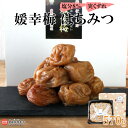 27位! 口コミ数「0件」評価「0」＜媛幸梅 はちみつ 実くずれ 570g＞ ※翌月末迄に順次出荷 梅干 うす塩 はちみつ 南高梅 佐伯食品 愛媛県 西条市 【常温】