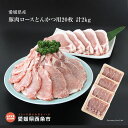【ふるさと納税】<愛媛県産 豚肉ロースとんかつ用 メガ盛20...
