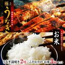 9位! 口コミ数「0件」評価「0」国産うなぎ！秘伝のタレで焼き上げた「うなぎ蒲焼き 2尾」と地元生産者こだわりの「お米 3kg」セット　国産うなぎ うなぎ蒲焼 鰻重 うな丼 ･･･ 