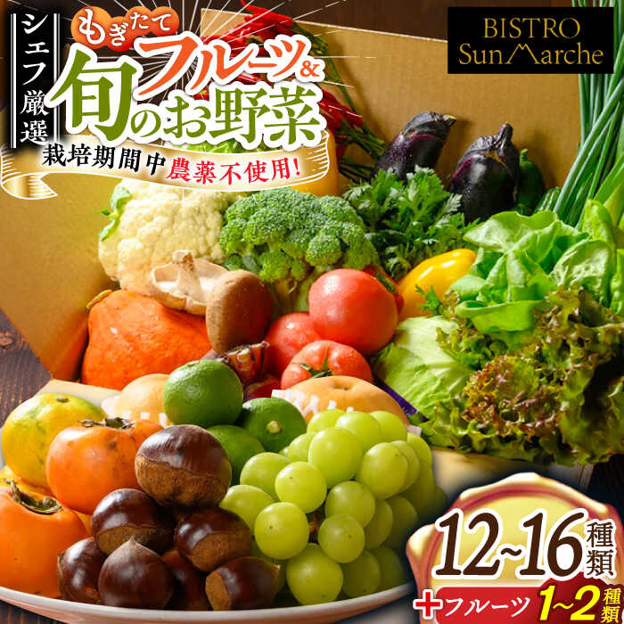 9位! 口コミ数「0件」評価「0」栽培期間中農薬不使用！旬のお野菜セット×もぎたてフルーツセット　農薬不使用 野菜 フルーツ 果物 果物セット 愛媛県大洲市/有限会社ヒロファ･･･ 