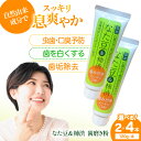 【ふるさと納税】なた豆&柿渋 歯磨き粉 120g×2本セット ハミガキ粉 歯ブラシ オーラルケア 口腔ケア 歯周病予防 | 人気 おすすめ ランキング 大洲市/...