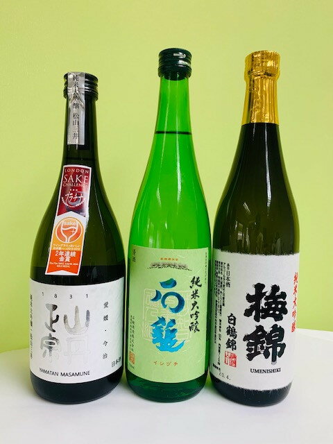 【ふるさと納税】金賞受賞 日本酒 3本 3種類 純米大吟醸 