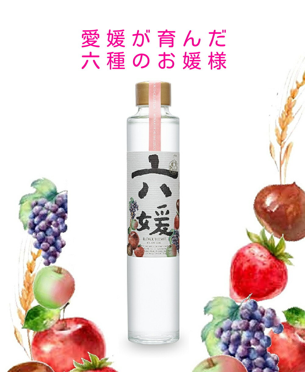 【ふるさと納税】B01道後ジン 六媛　200ml