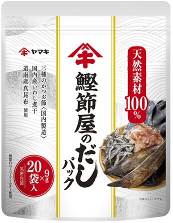 16位! 口コミ数「0件」評価「0」だしパック（9g×20袋）×2セット 大容量 ヤマキ 鰹節屋のだしパック かつお節 昆布 調味料 愛媛 伊予市｜B214