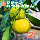 【ふるさと納税】みかん 愛媛 グリーンハウスみかん 温室みかん 2kg 【8月上旬から順次発送】 夏 数量限定 柑橘 フルーツ 伊予市|B441