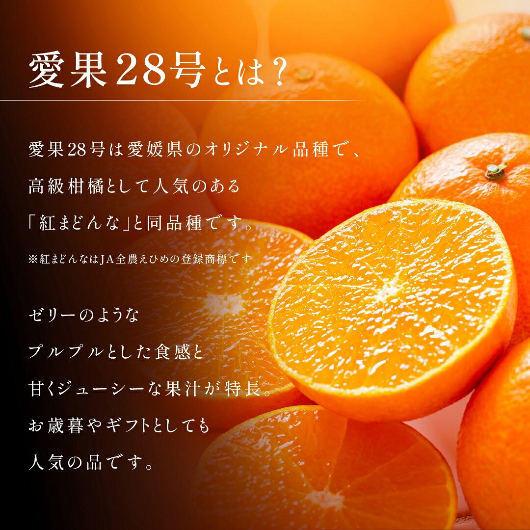 【ふるさと納税】【2026年先行予約】みかん 愛果28号 約3kg M〜3Lサイズ混合 紅まどんな同一品種 【2026年11月下旬より発送予定】 愛媛 人気 柑橘 フルーツ 国産 おすすめ 伊予市｜B552 f382108-iyo-10001057 愛媛県伊予市 サンプル画像2