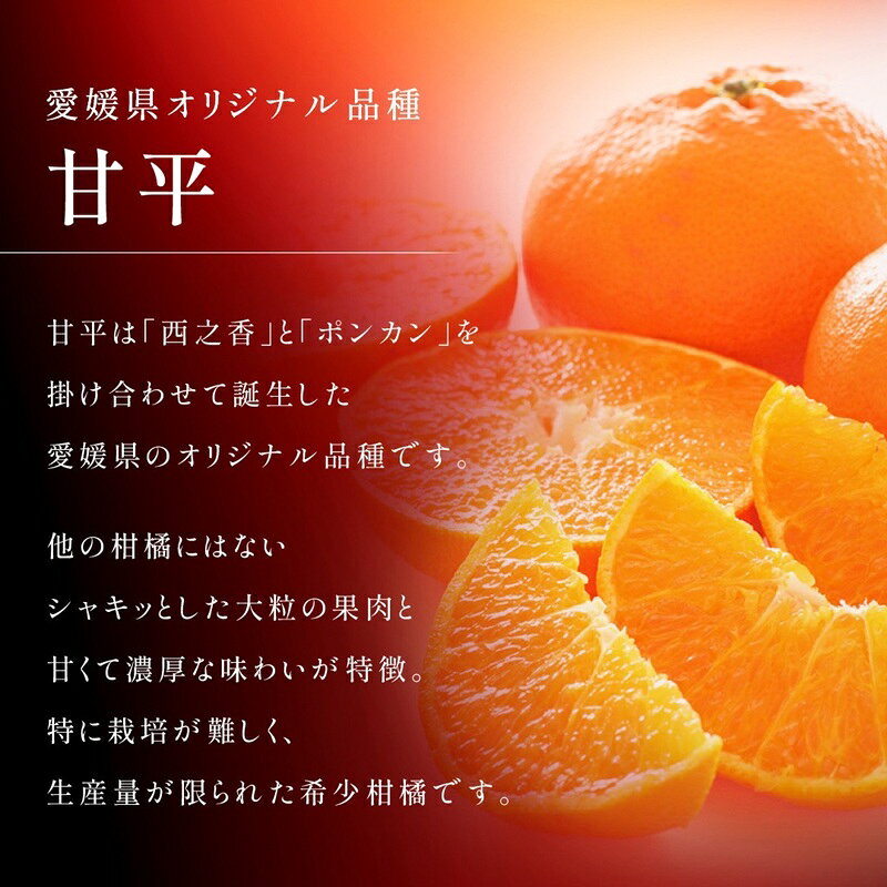 【ふるさと納税】【2027年先行予約】甘平 みかん 愛媛 約3kg M～3Lサイズ混合 数量限定 先行予約 柑橘 伊予市【2月上旬から順次発送予定】｜B553 f382108-iyo-10001058 愛媛県伊予市 サンプル画像2