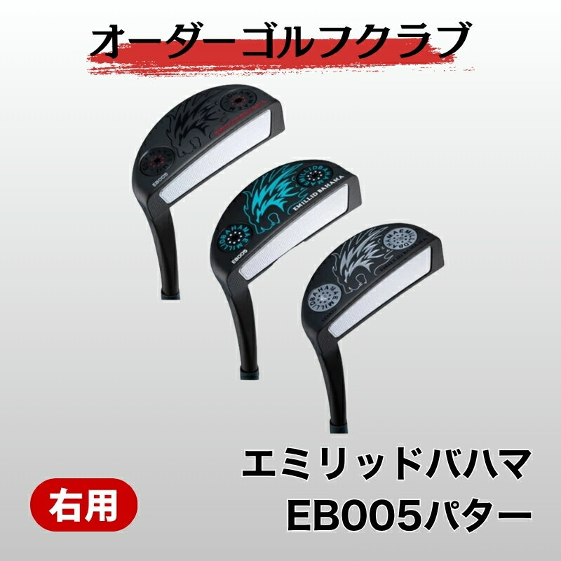 【ふるさと納税】ゴルフ ゴルフクラブ エミリッドバハマEB005パター オーダーメイド アイズファクトリー｜F33