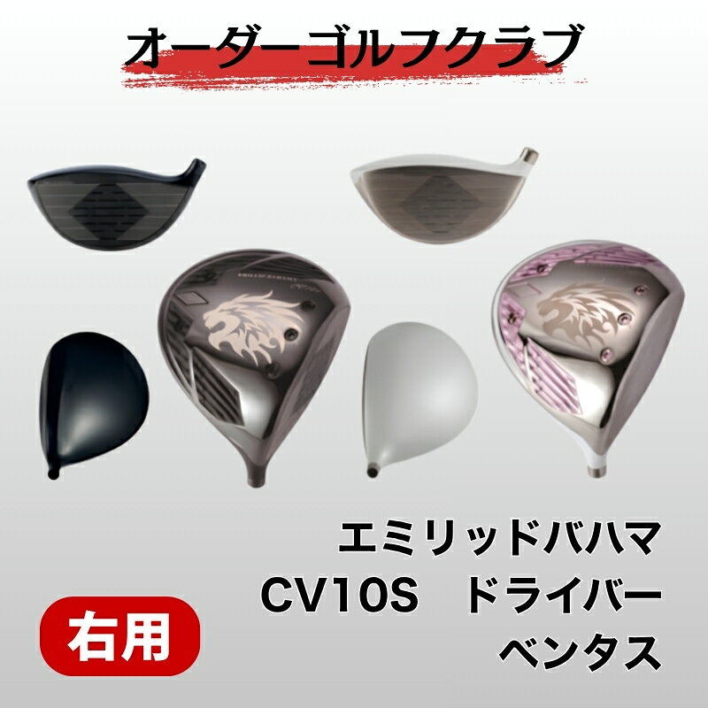 【ふるさと納税】ゴルフ ゴルフクラブ エミリッドバハマCV10S フジクラベンタス ベンタスグリップ オーダーメイド アイズファクトリー｜F52